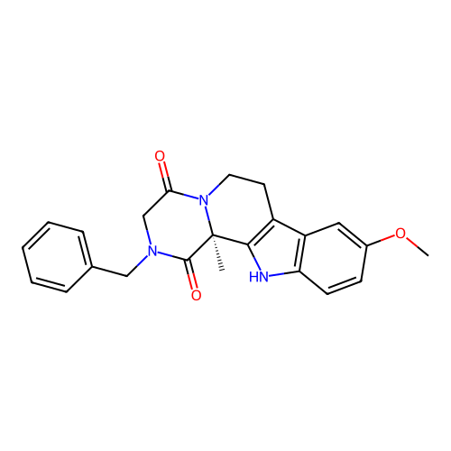 C23H23N3O3 structure