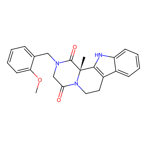 C23H23N3O3 structure