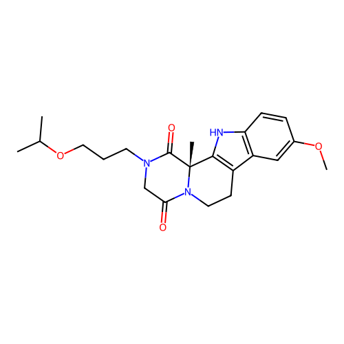 C22H29N3O4 structure