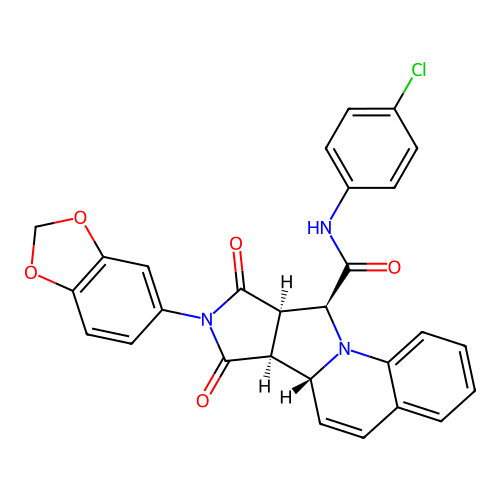 C28H20ClN3O5 structure