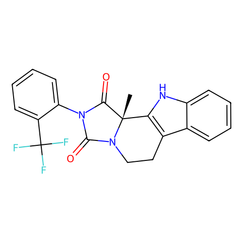 C21H16F3N3O2 structure