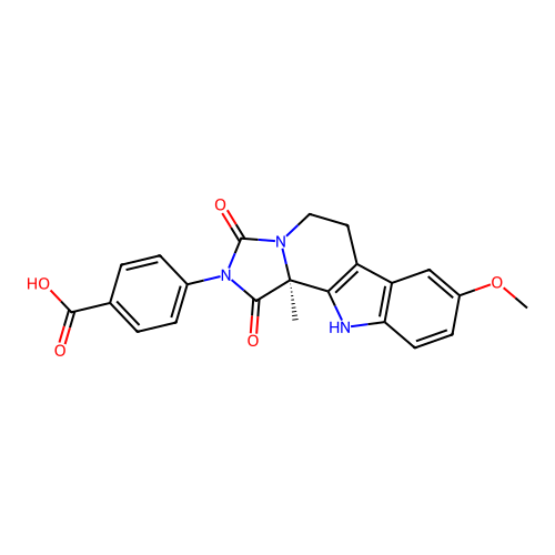 C22H19N3O5 structure