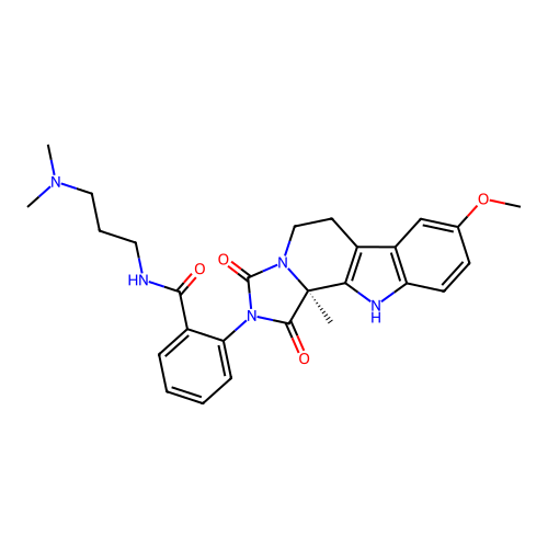 C27H31N5O4 structure