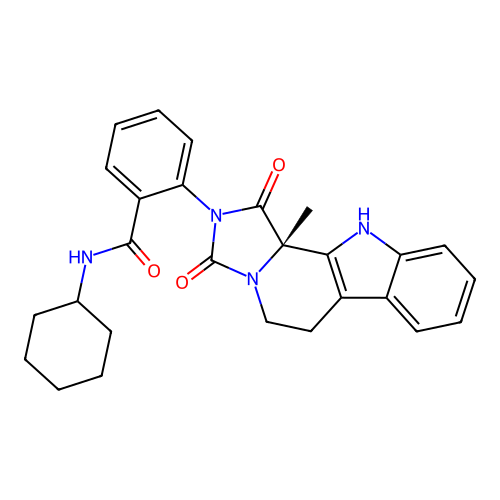 C27H28N4O3 structure
