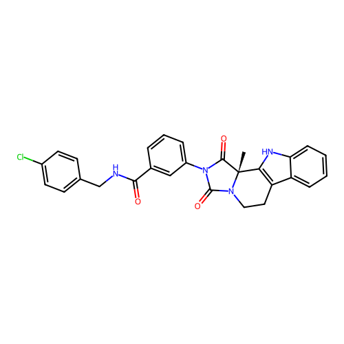 C28H23ClN4O3 structure