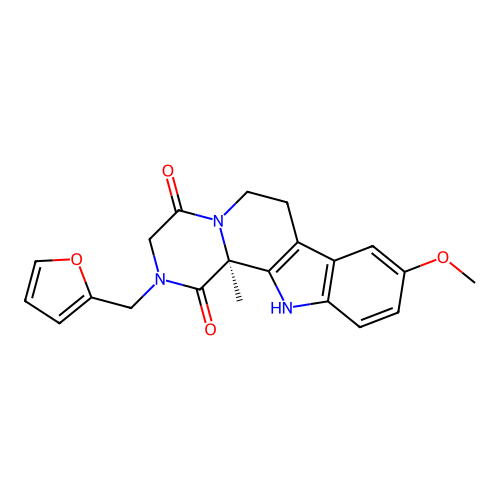 C21H21N3O4 structure