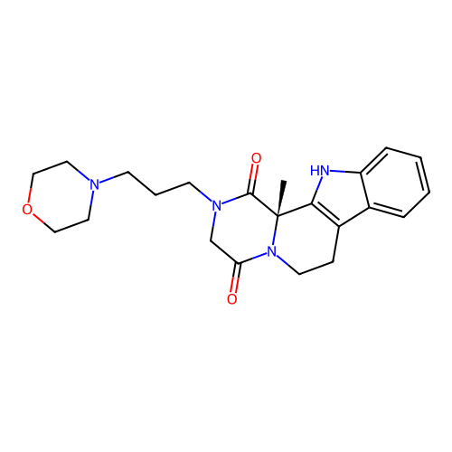 C22H28N4O3 structure