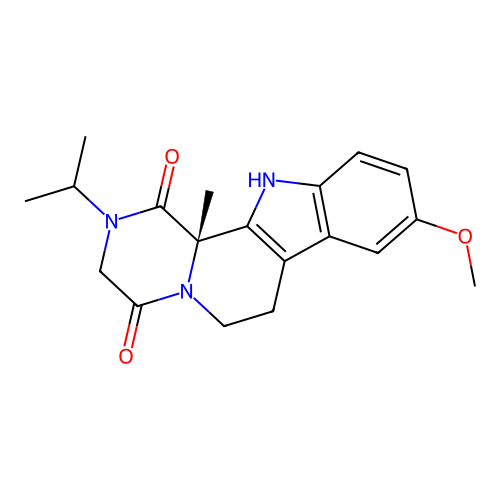 C19H23N3O3 structure