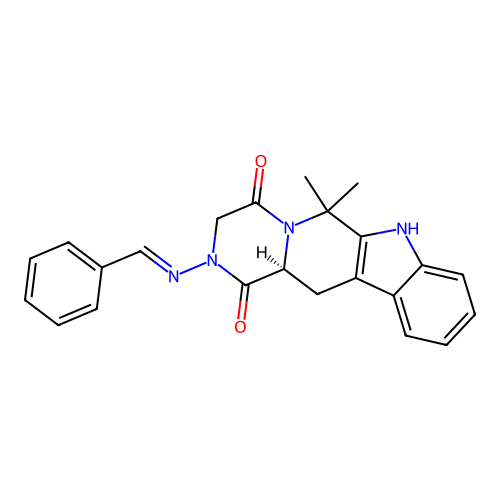 C23H22N4O2 structure