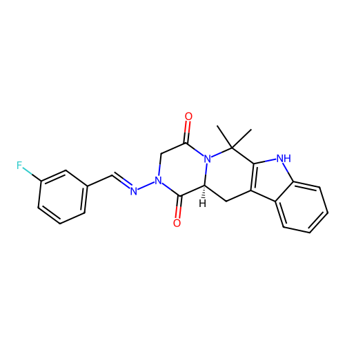 C23H21FN4O2 structure
