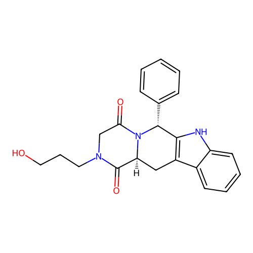 C23H23N3O3 structure