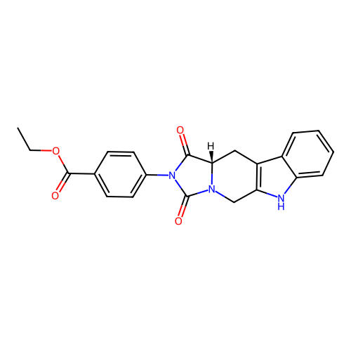 C22H19N3O4 structure