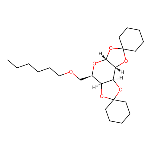 C24H40O6 structure
