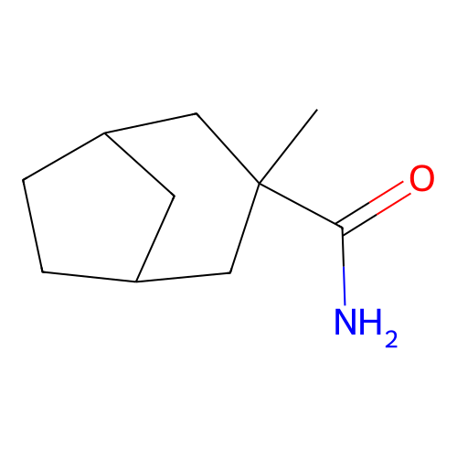 Bicyclo(3.2.1)octane-3-carboxamide, 3-methyl- structure