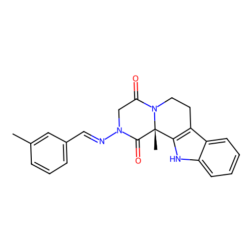 C23H22N4O2 structure