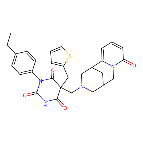 Chemical Compound (C29H30N4O4S) structure