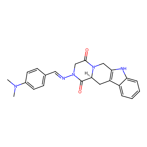 C23H23N5O2 structure