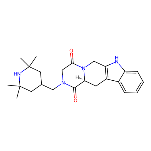 C24H32N4O2 structure
