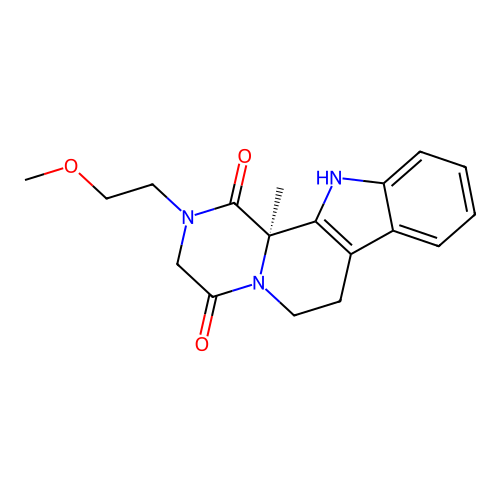 C18H21N3O3 structure