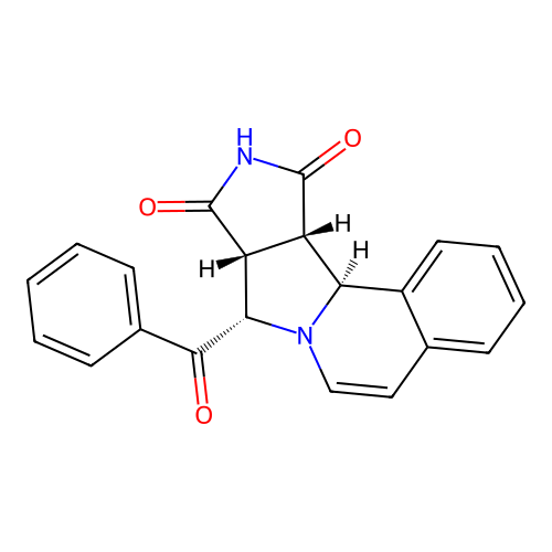 C21H16N2O3 structure
