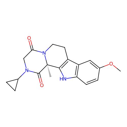 C19H21N3O3 structure