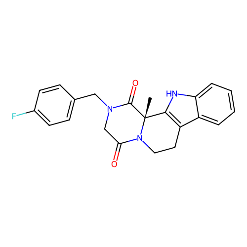 C22H20FN3O2 structure