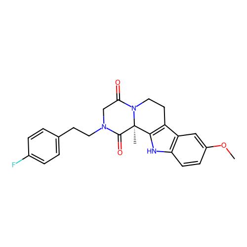 C24H24FN3O3 structure