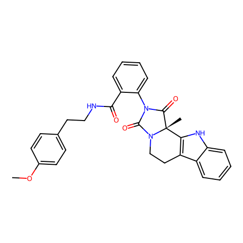 C30H28N4O4 structure