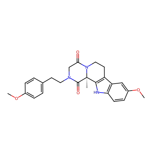 C25H27N3O4 structure