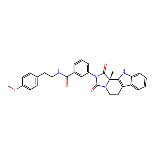 C30H28N4O4 structure