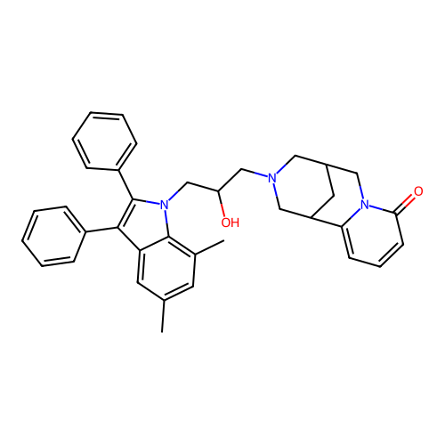 Chemical Compound (C36H37N3O2) structure