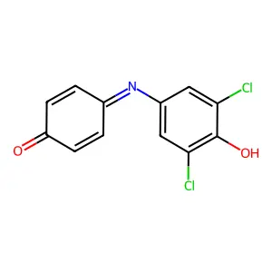 二氯酚靛酚 structure