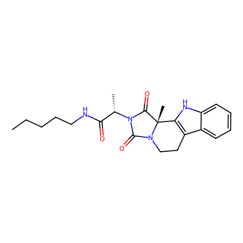 C22H28N4O3 structure
