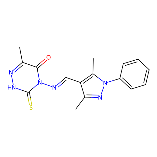 C16H16N6OS structure
