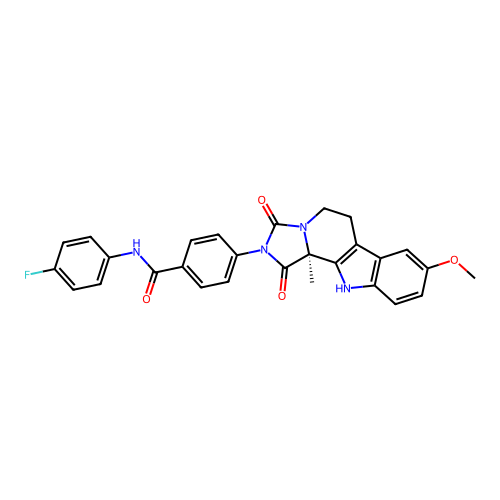 C28H23FN4O4 structure
