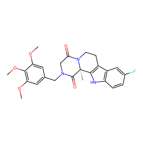 C25H26FN3O5 structure