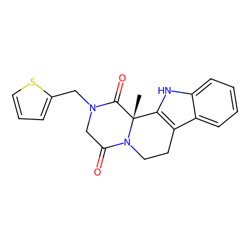 C20H19N3O2S structure