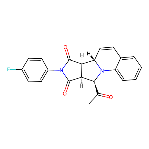 C22H17FN2O3 structure