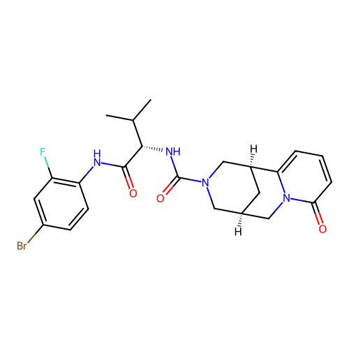 C23H26BrFN4O3 structure