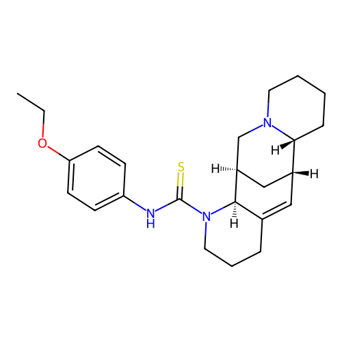 C24H33N3OS structure
