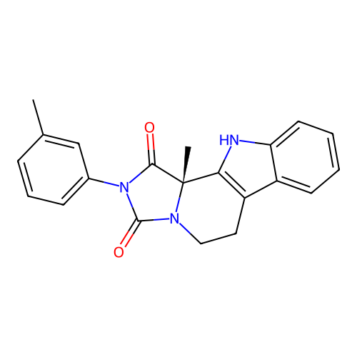 C21H19N3O2 structure