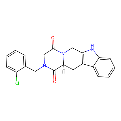 C21H18ClN3O2 structure