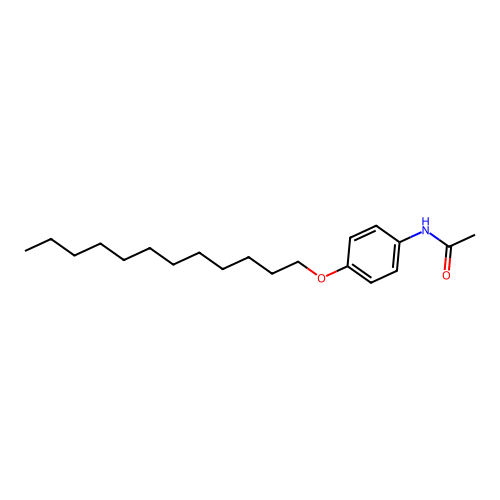 4'-(Dodecyloxy)acetanilide structure