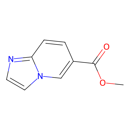 Methyl imidazo(1,2-a)pyridine-6-carboxylate structure