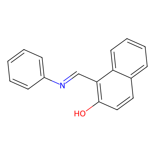 1-(Anilinomethylidene)-2-naphthalenone structure