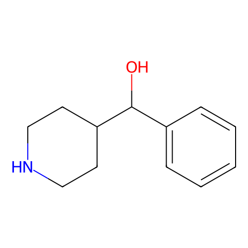 Phenyl-piperidin-4-yl-methanol structure