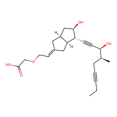 Cicaprost structure