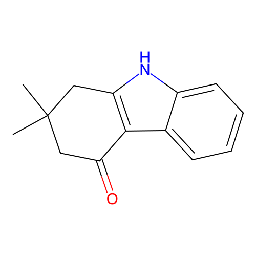 2,2-dimethyl-1,2,3,9-tetrahydro-4H-carbazol-4-one structure