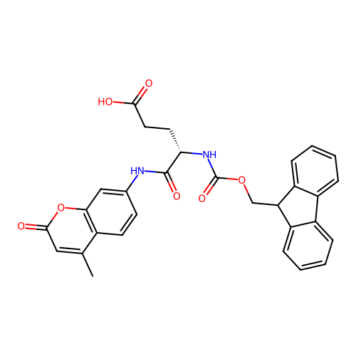 Fmoc-Glu-AMC structure