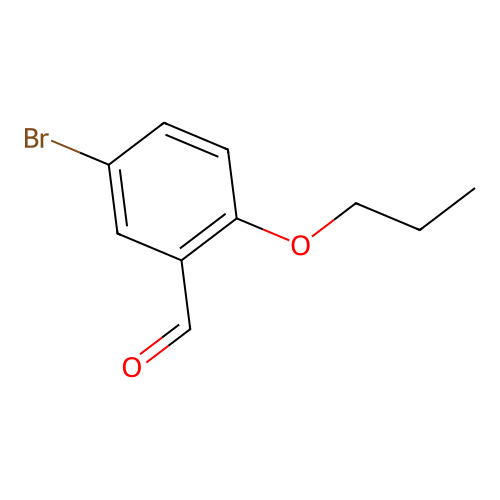 5-Bromo-2-propoxybenzaldehyde structure